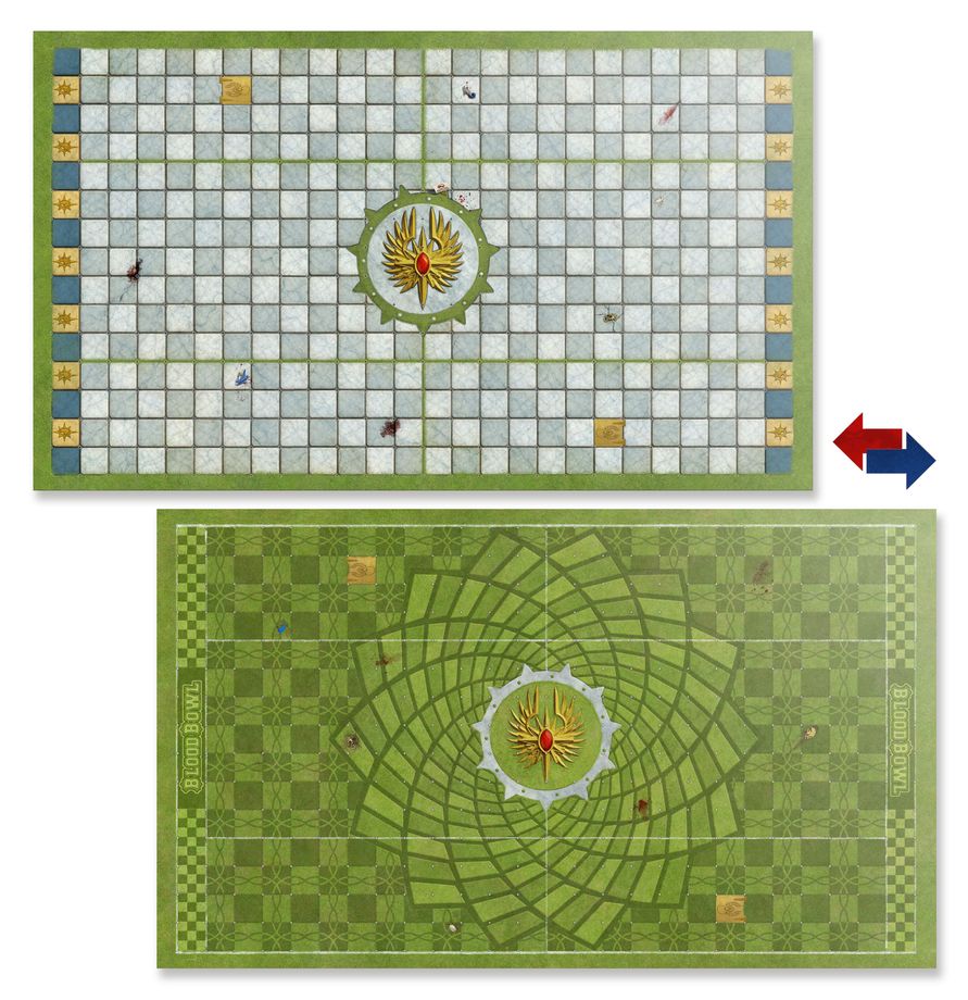 High Elf Pitch: Double-sided Pitch and Dugouts ( While stock last )