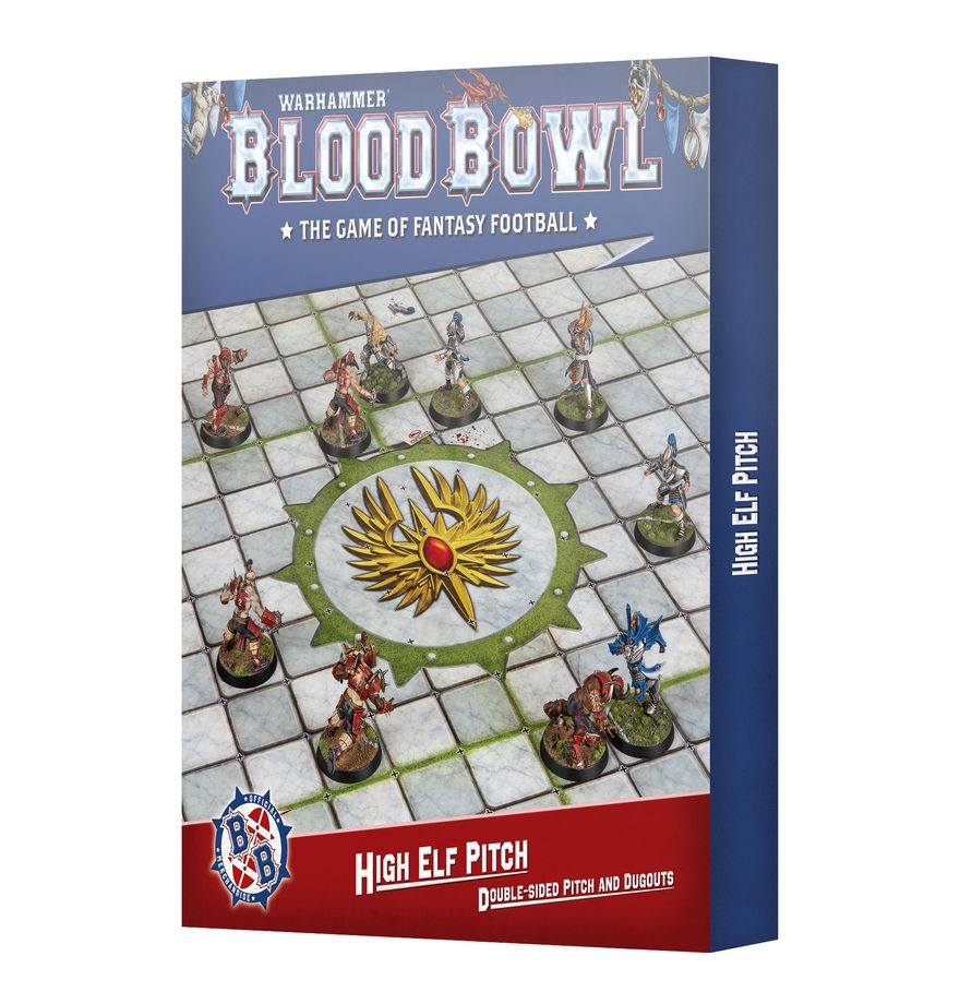 High Elf Pitch: Double-sided Pitch and Dugouts ( While stock last )