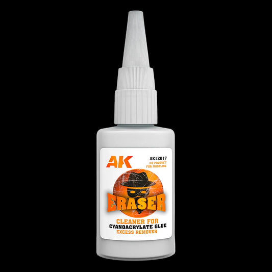 ERASER – CLEANER FOR CYANOCRYLATE GLUE EXCESS REMOVER