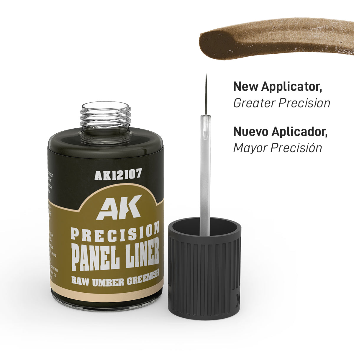 RAW UMBER GREENISH PRECISION PANEL LINER