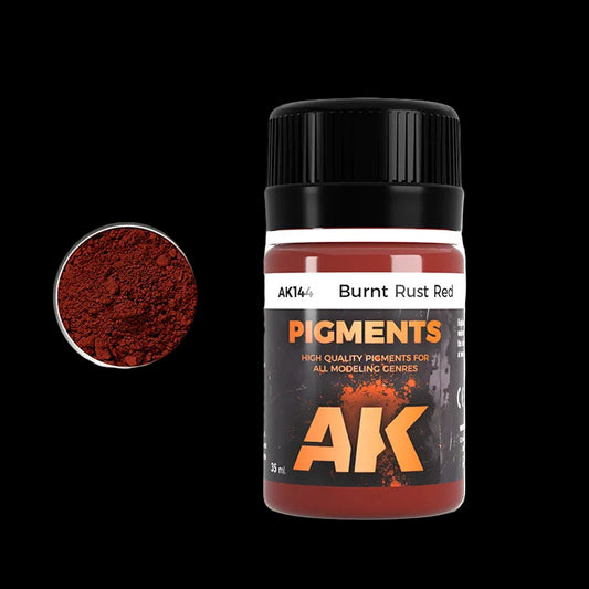 BURNT RUST RED PIGMENT