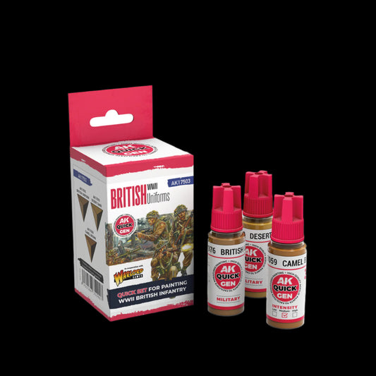 BRITISH WWII UNIFORMS – QUICK GEN SET