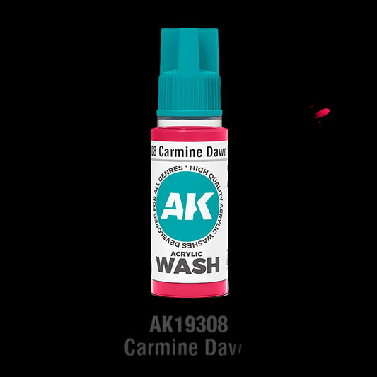 CARMINE DAWN – ACRYLIC WASH