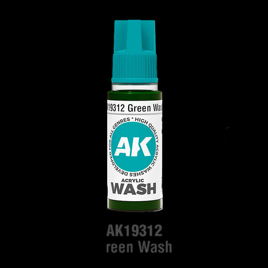 GREEN – ACRYLIC WASH
