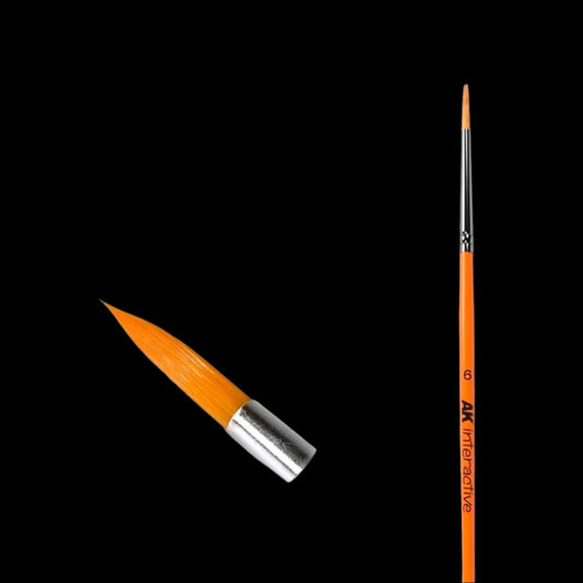 N°6 Round Brush. Synthetic