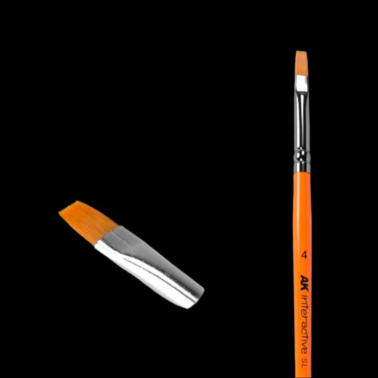 Flat Brushes n°4 Synthetic