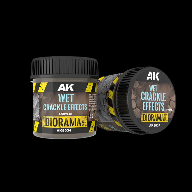 Wet crackle effect  100ML