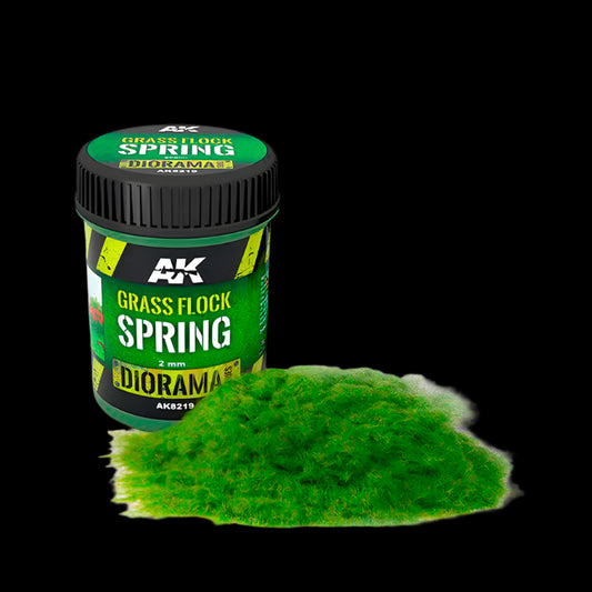 Grass Flock Spring 2MM 250 ml