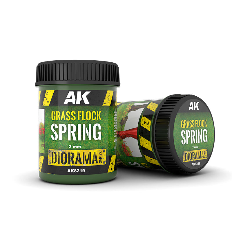 Grass Flock Spring 2MM 250 ml