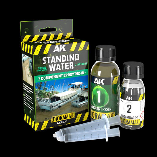 RESIN STANDING WATER – 2 components epoxy resin 180ML