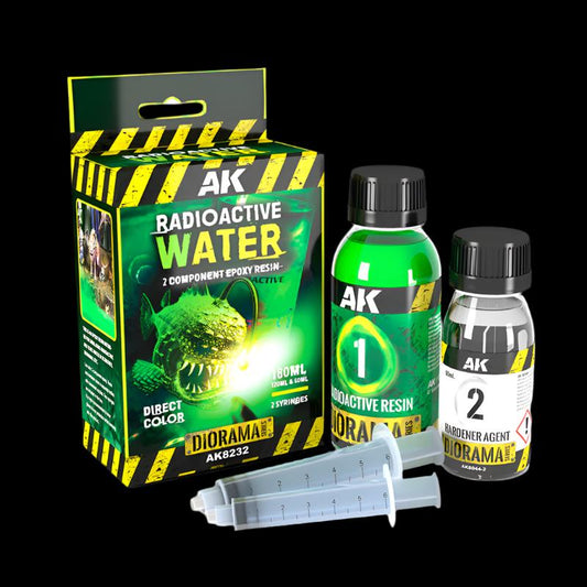 RESIN RADIOACTIVE WATER – 2 components epoxy resin 180ML