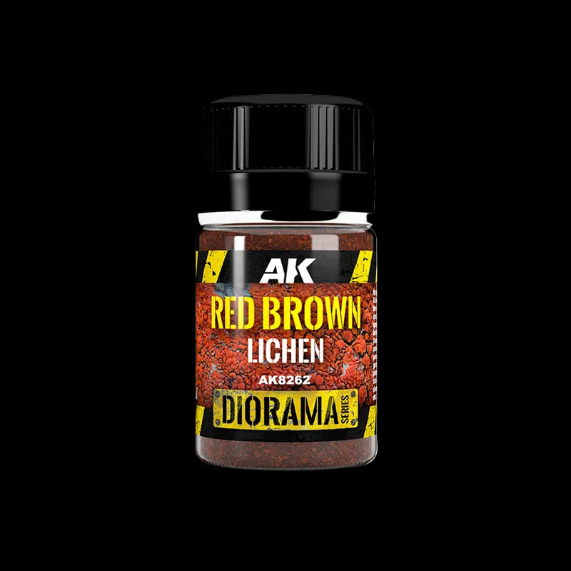RED BROWN LICHEN