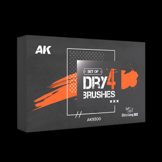 DRY 4 BRUSHES SET