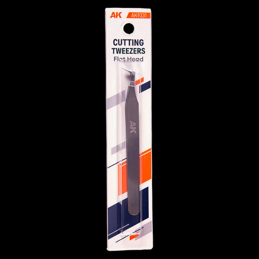 CUTTING TWEEZERS FLAT HEAD