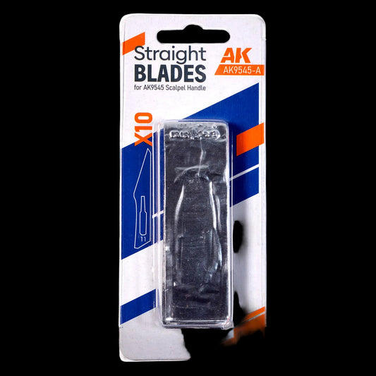STRAIGHT BLADES FOR AK9545 (10 UNITS)