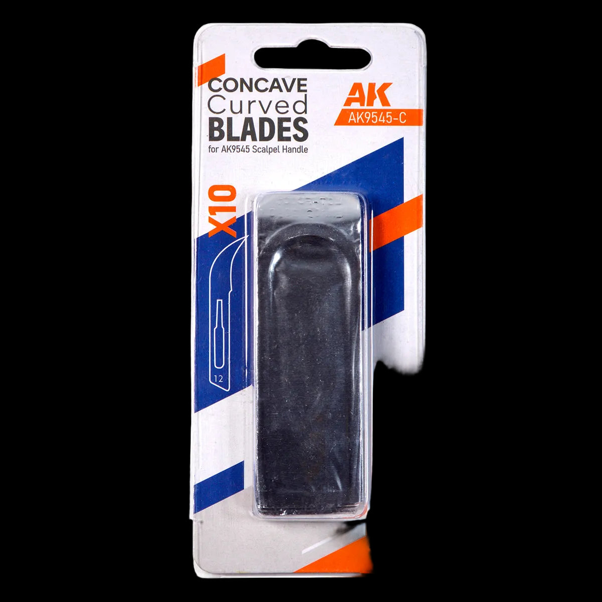CONCAVE CURVED BLADES FOR AK9545 (10 UNITS)