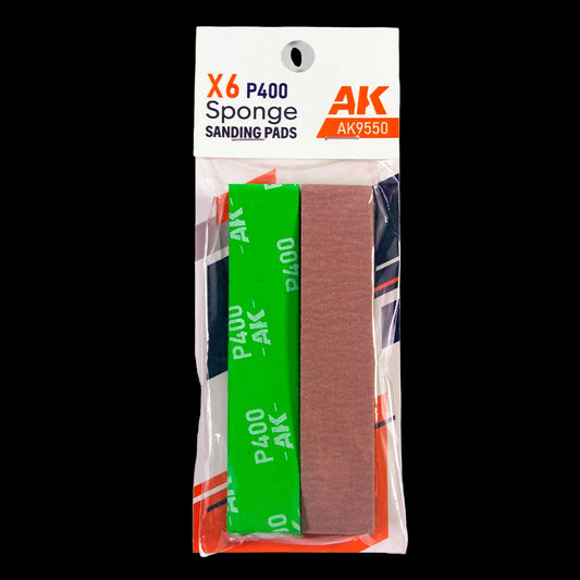 SPONGE P400 GRIT (6 UNITS) – ESPONJA  ABRASIVA GRANO P400 (6 UNID)
