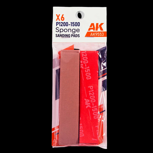 SPONGE P1200-1500 GRIT (6 UNITS) – ESPONJA ABRASIVA GRANO P1200-1500 GRIT (6 UNID)