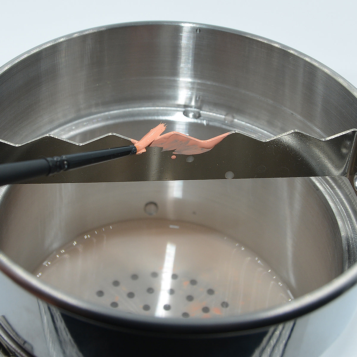 STAINLESS STEEL PAINT BRUSH CLEANER