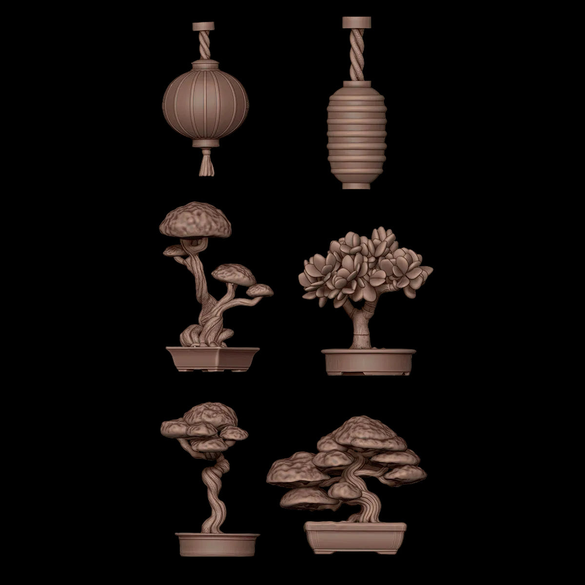 JAPANESE LAMPS & BONSAI – AK BASING BITS