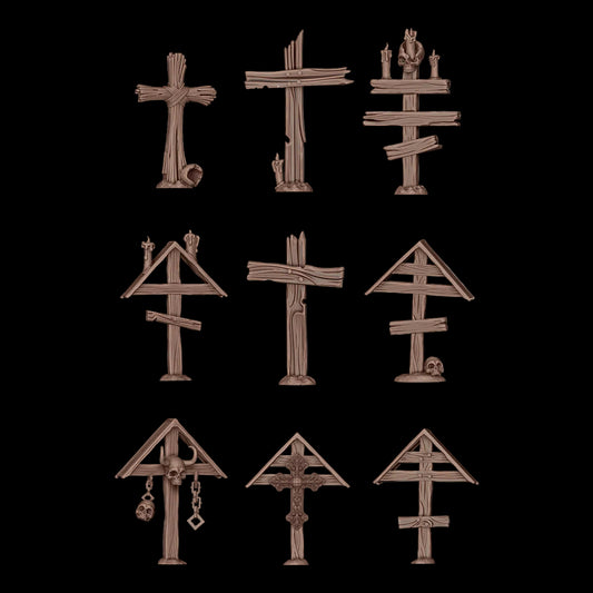WOOD CROSSES – AK BASING BITS