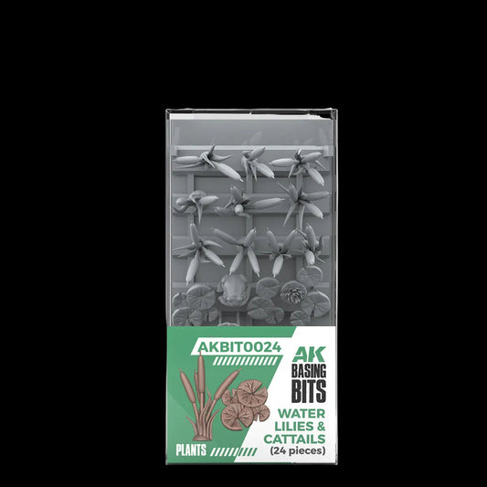 WATER LILIES & CATTAILS – AK BASING BITS