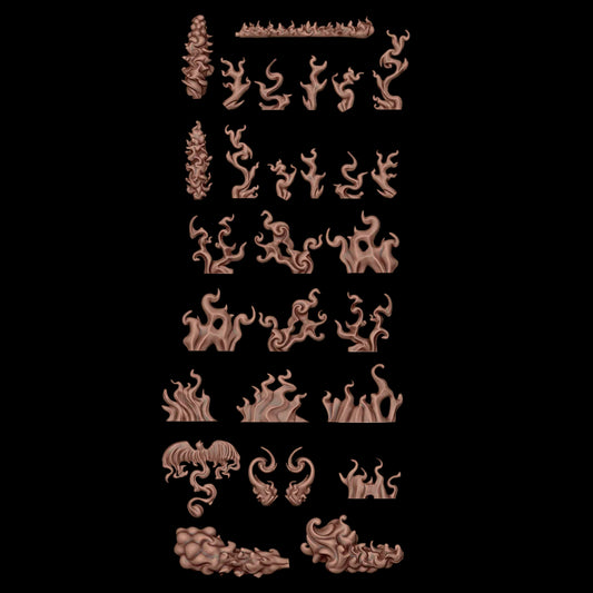 FLAME SPELL – AK BASING BITS