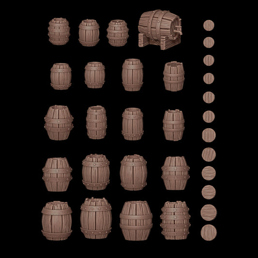WOOD BARRELS – AK BASING BITS