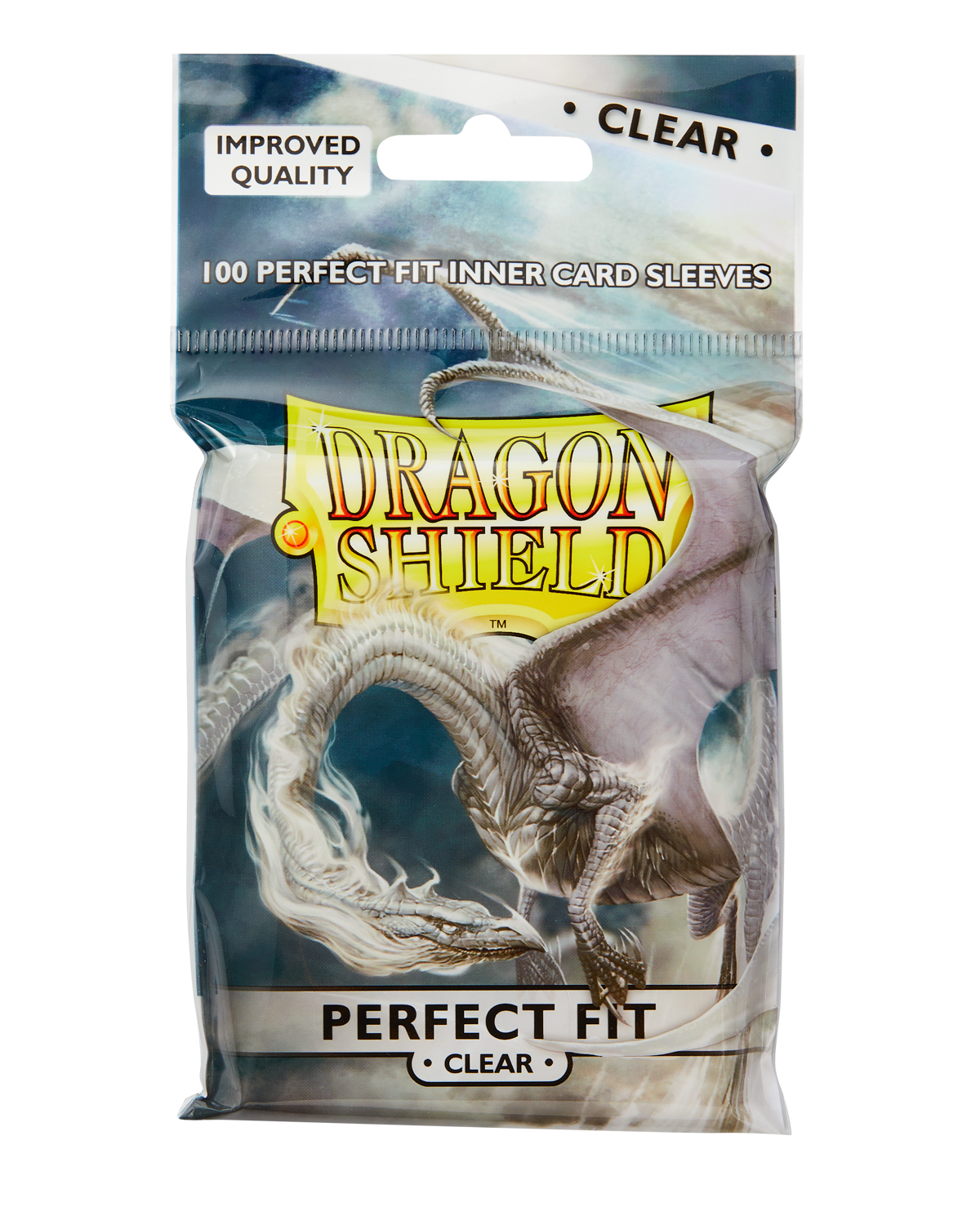 Dragon Shield - Confezione 100 Sleeves Standard Perfect Fit Clear