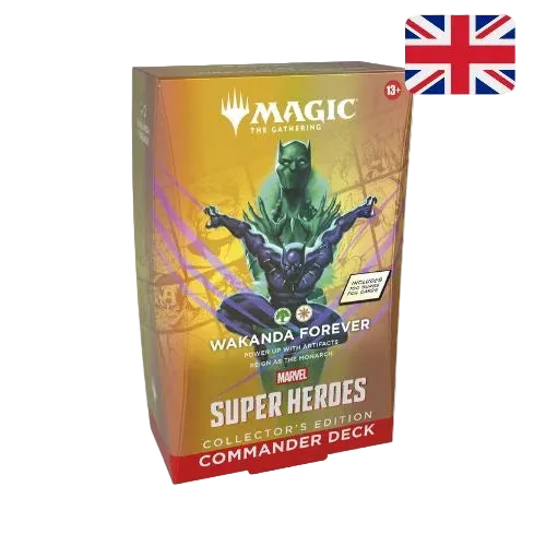 Wakanda Forever Collector’s Edition Commander Deck Marvel Super Heroes ENG Magic the Gathering