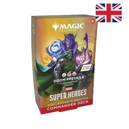 Doom Prevails Collector’s Edition Commander Deck Marvel Super Heroes ENG Magic the Gathering