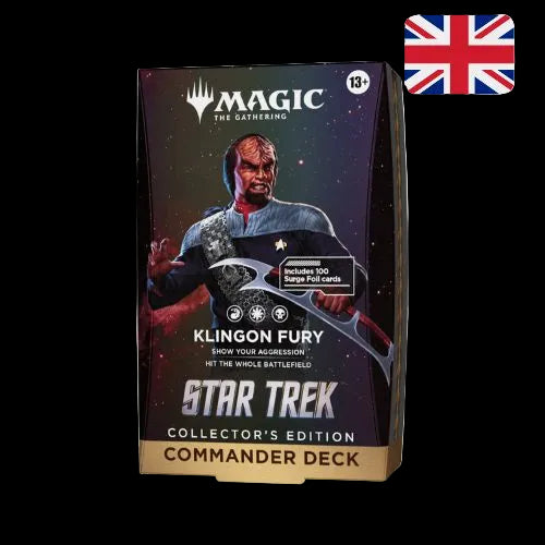 Klingon Fury Collector’s Star Trek Commander Deck ENG