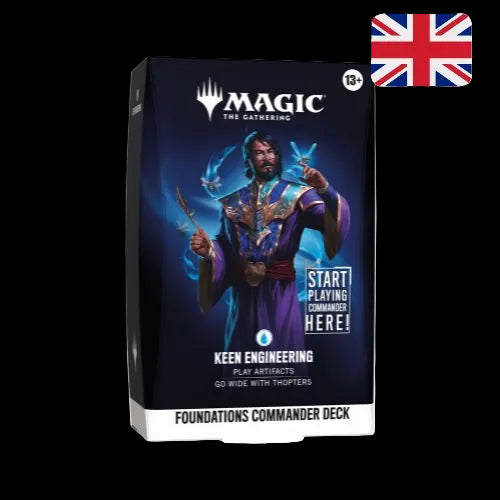 Keen Engineering Foundations Commander Deck ENG Magic the Gathering