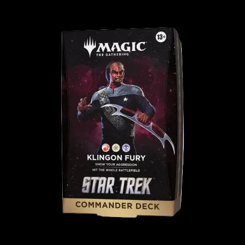 Klingon Fury Star Trek Commander Deck ITA