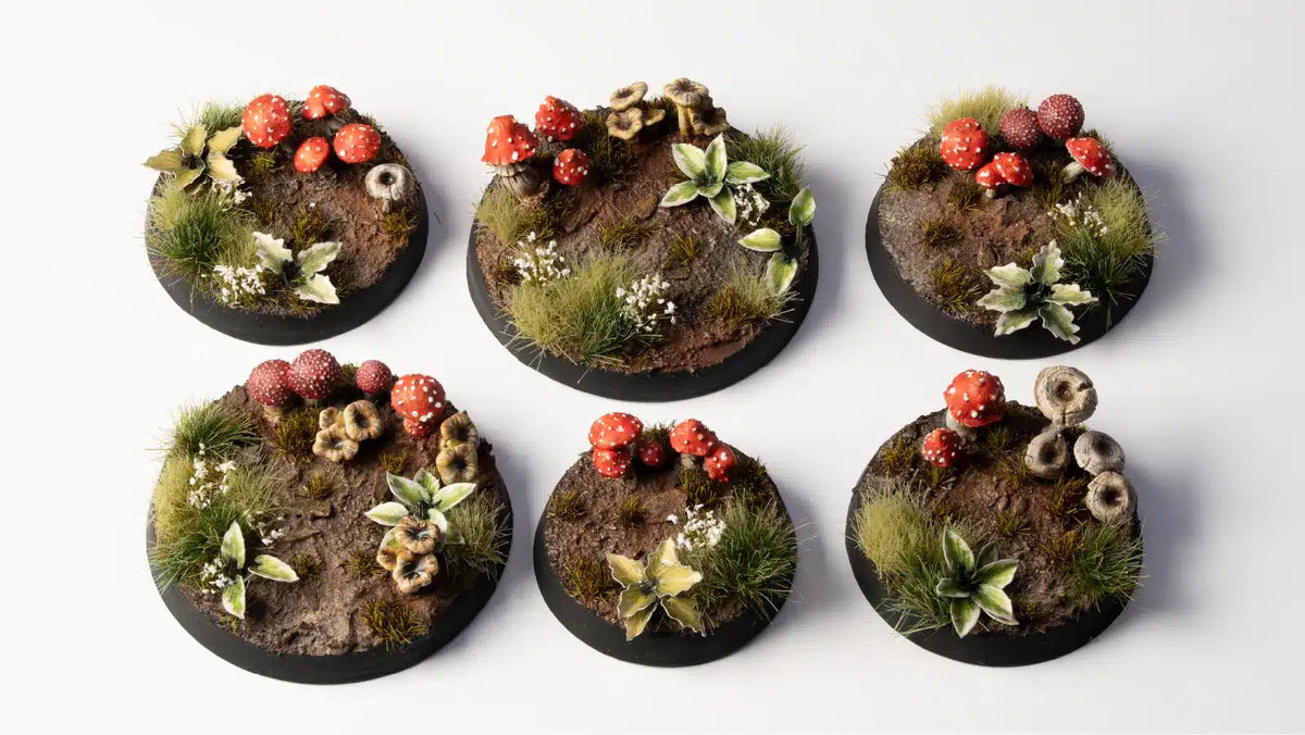 Forest Mushrooms Basing Bits