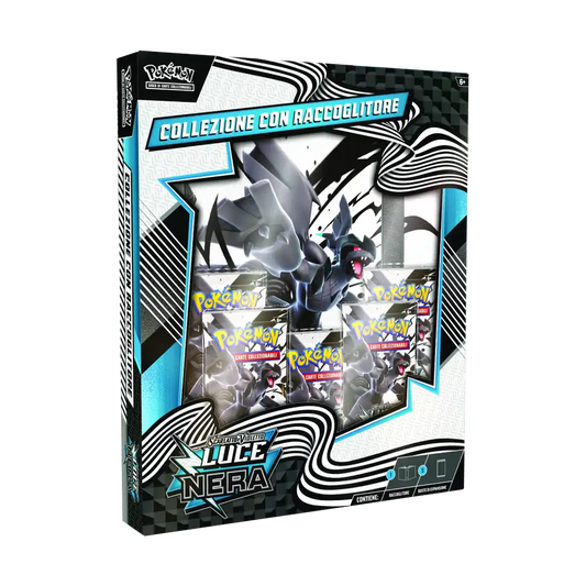 Pokemon Collezione Luce Nera con Raccoglitore ITA