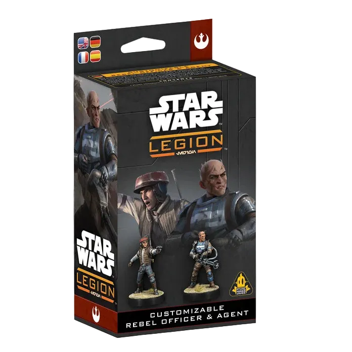 Star Wars: Legion - Customizable Rebel Officer & Agent