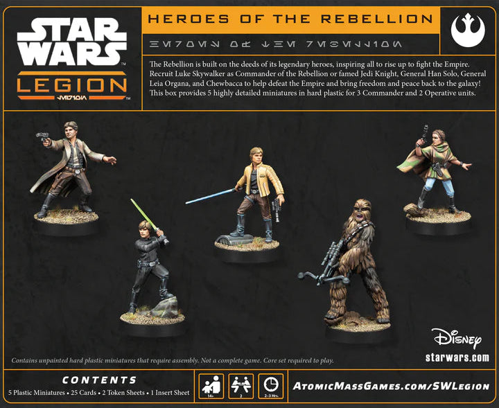 Heroes of the Rebellion Character Pack