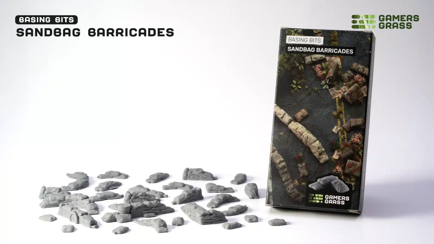 Sandbag Barricades Basing Bits