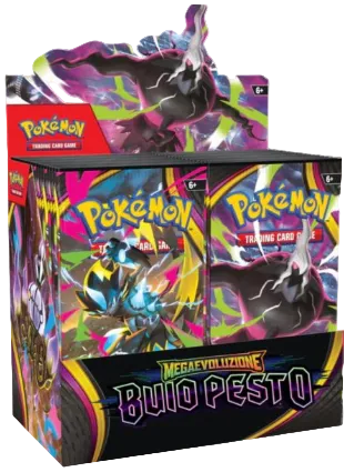 Pokemon Megaevoluzione Buio Pesto Box 36 Buste