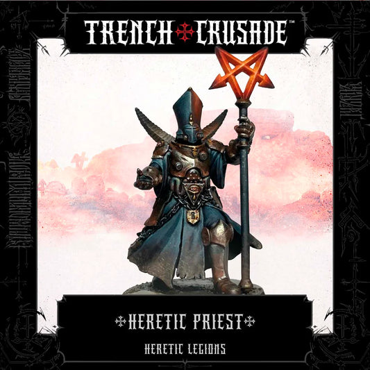 Heretic Legions Heretic Priest with Polearm, Knife