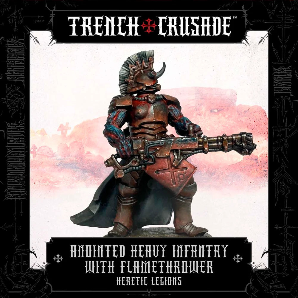 Heretic Legions Anointed Heavy Infantry with Heavy Flamethrower