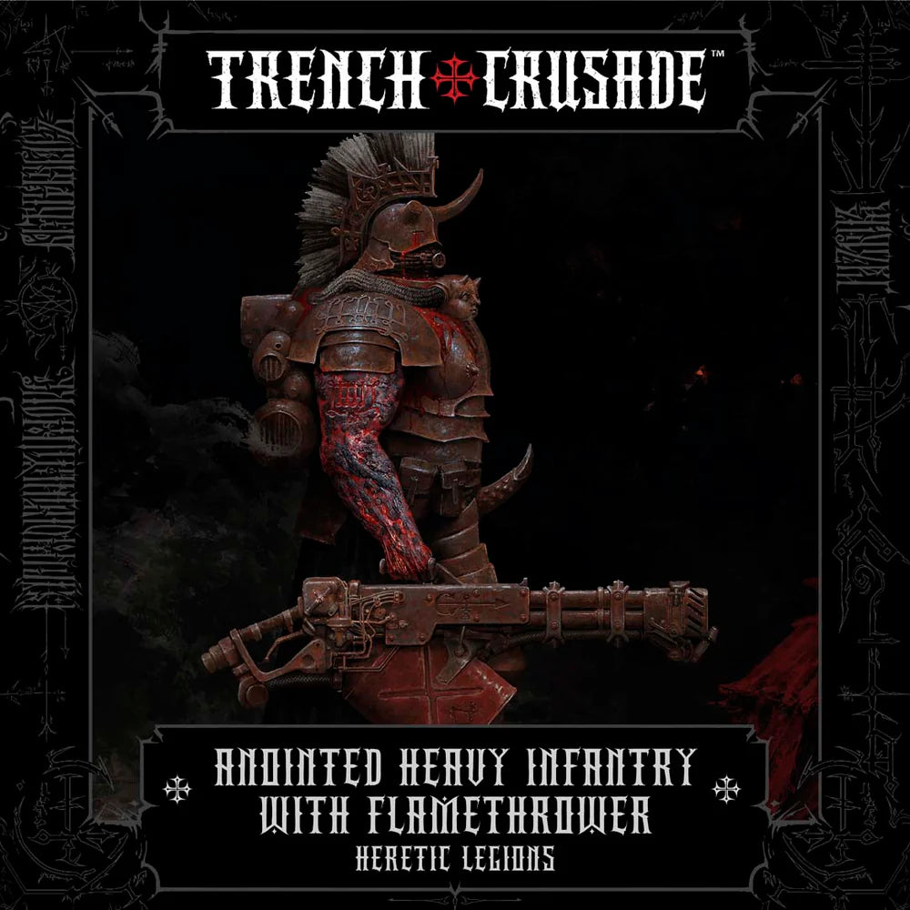 Heretic Legions Anointed Heavy Infantry with Heavy Flamethrower