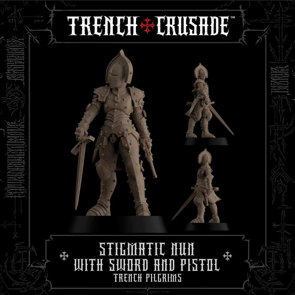 Trench Pilgrims Stigmatic Nun with Sword and Pistol