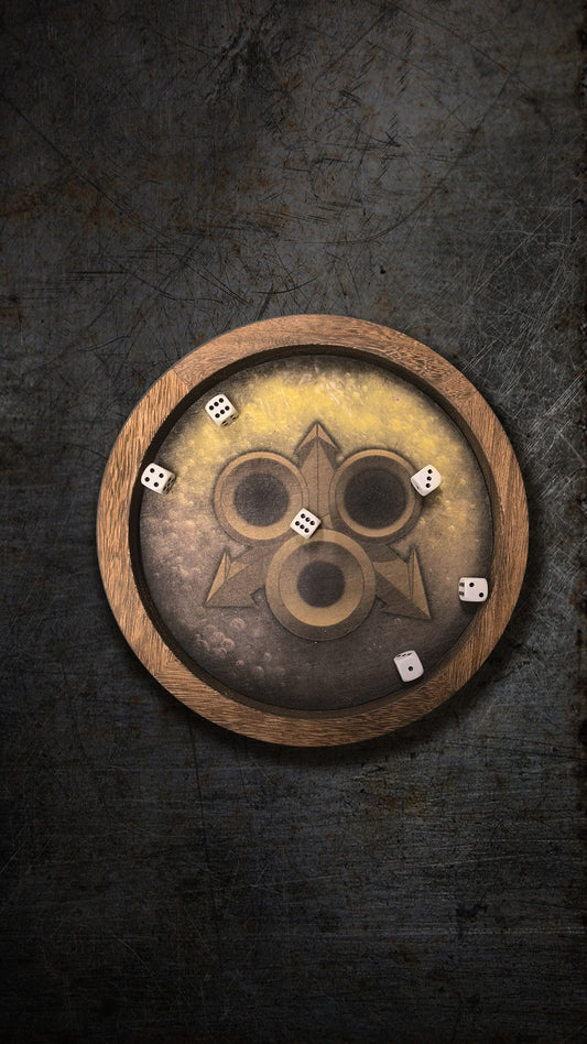 Tira Dadi con tappetino Nurgle