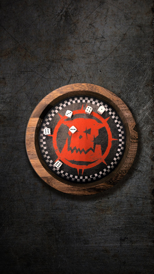 Tira Dadi con tappetino Orki