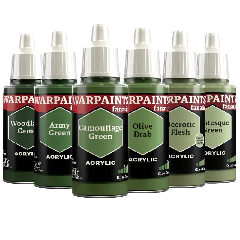 Flexible Triad: Olive Greens