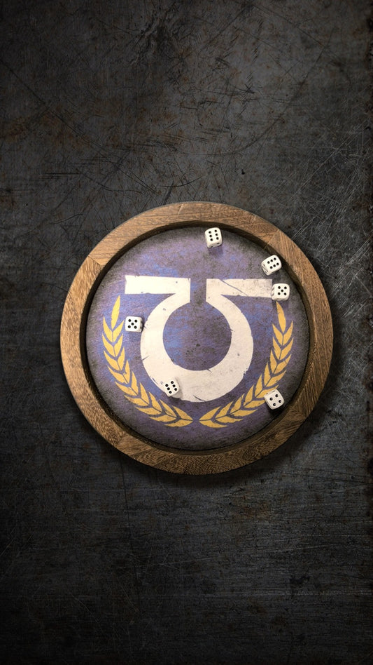 Tira Dadi con tappetino Ultramarine