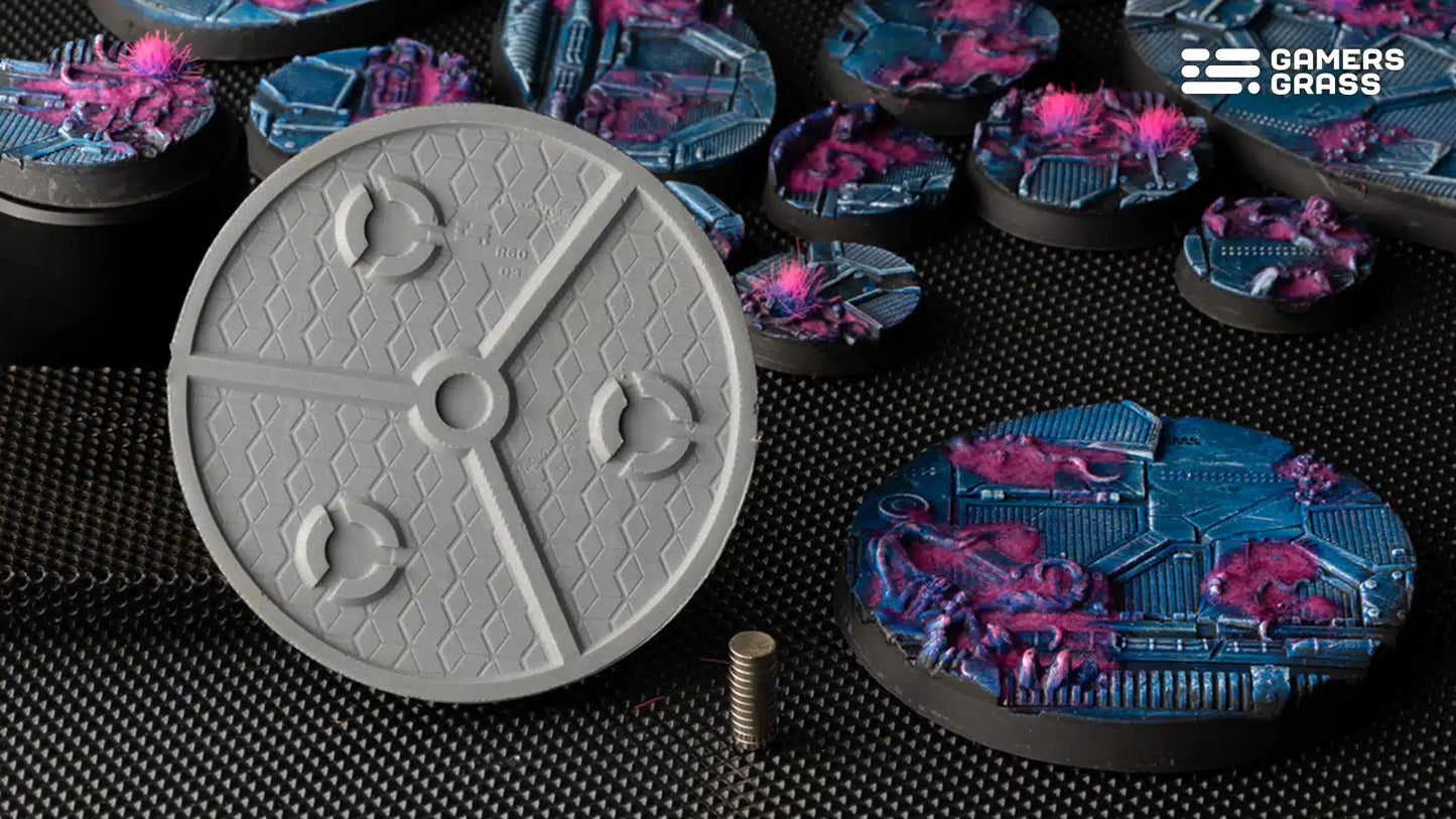 Alien Infestation Bases, Round 60mm (x2)