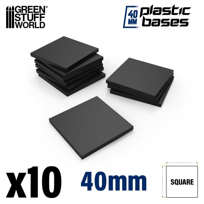 Basi in Plastica - Quadrate 40mm